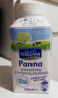 Panna pastorizzata a temperatura elevata