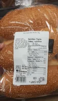 White Sesame Panini Roll