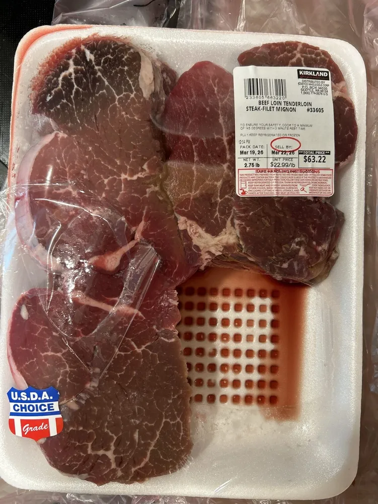 Beef Loin Tenderloin Steak- Filet Mignon