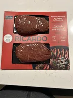 Flap steaks W/ Montreal Seasoning