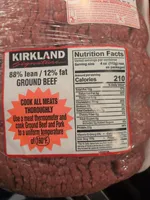Kirkland 88/12 Ground Beef