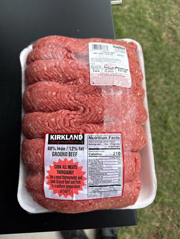 Ground Beef 88% Lean / 12% Fat