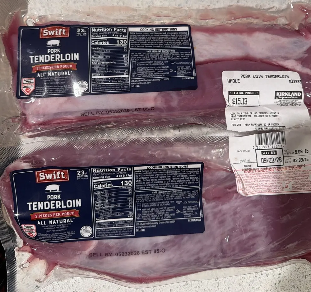 Kirkland Pork Tenderloin