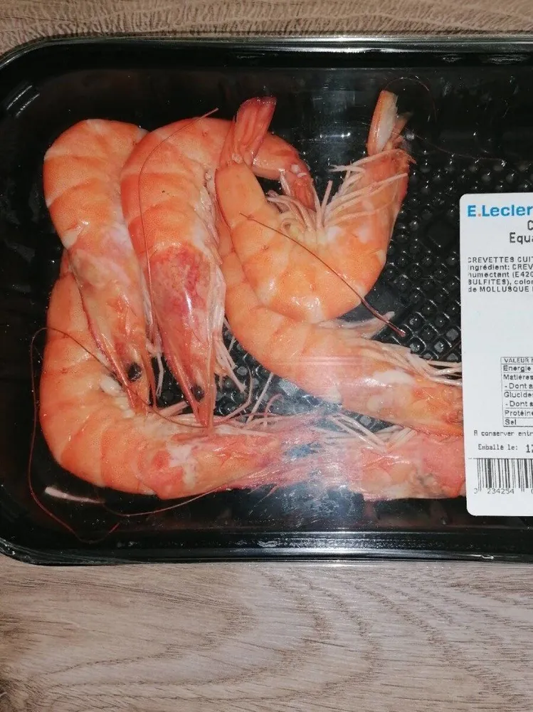 Crevettes rose