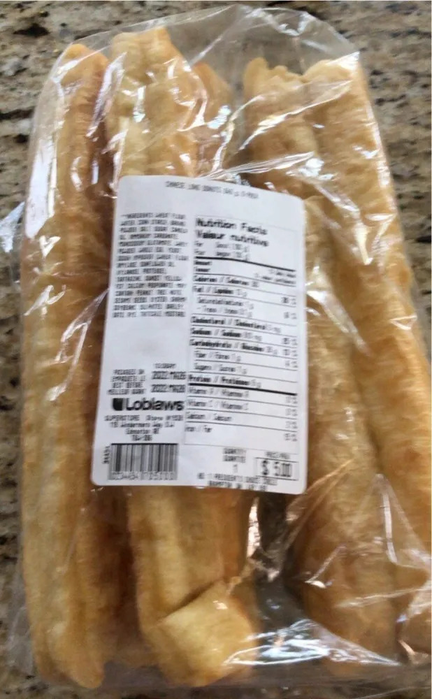 Chinese long donuts