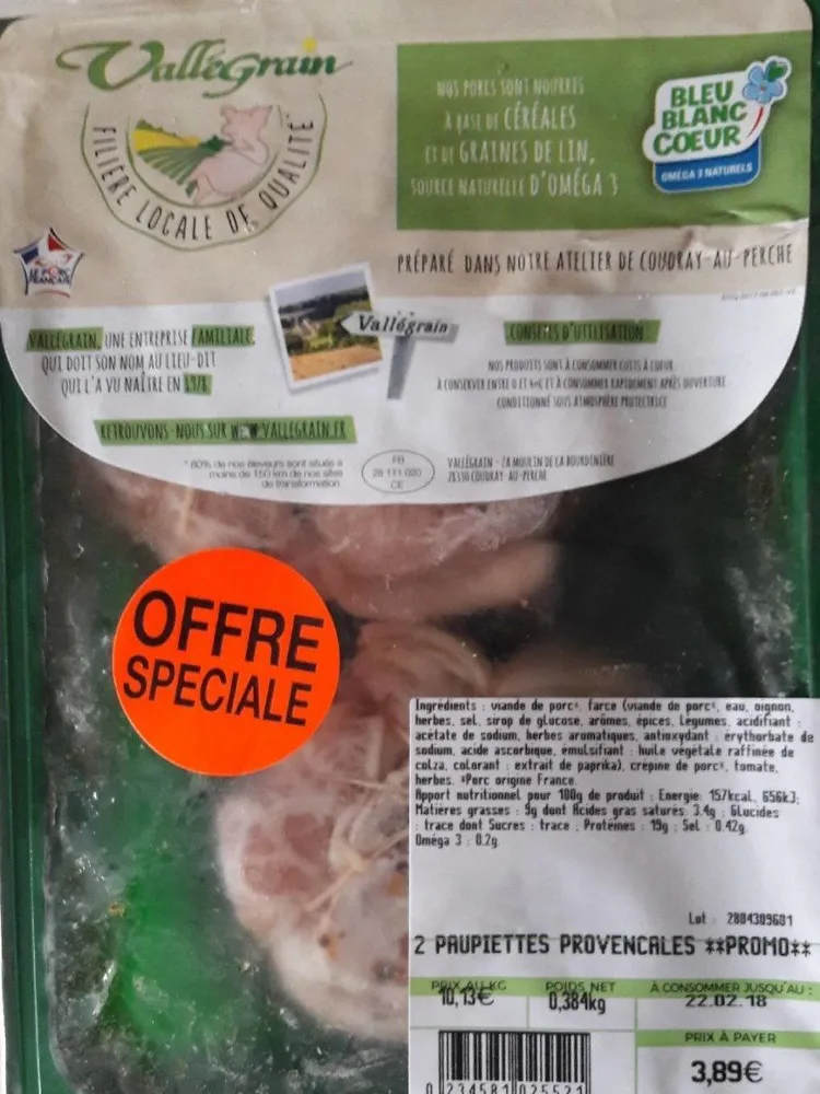 Paupiette provençale