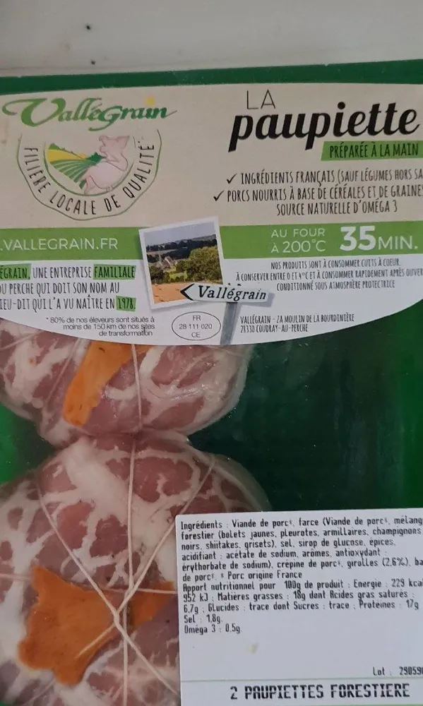 Paupiettes forestières