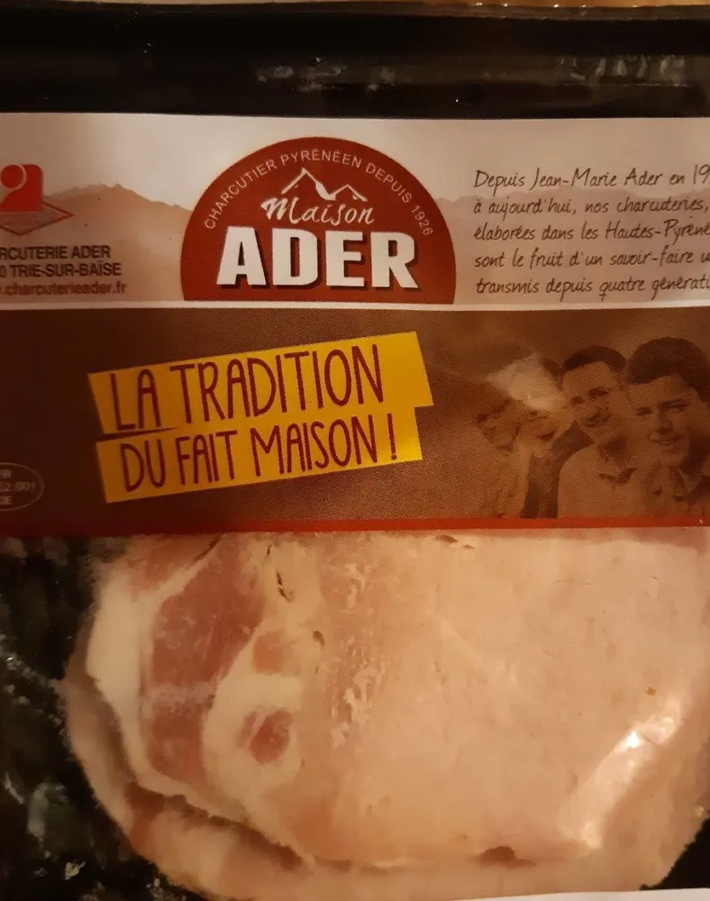 Rôti de porc confit CHARCUTERIE ADER