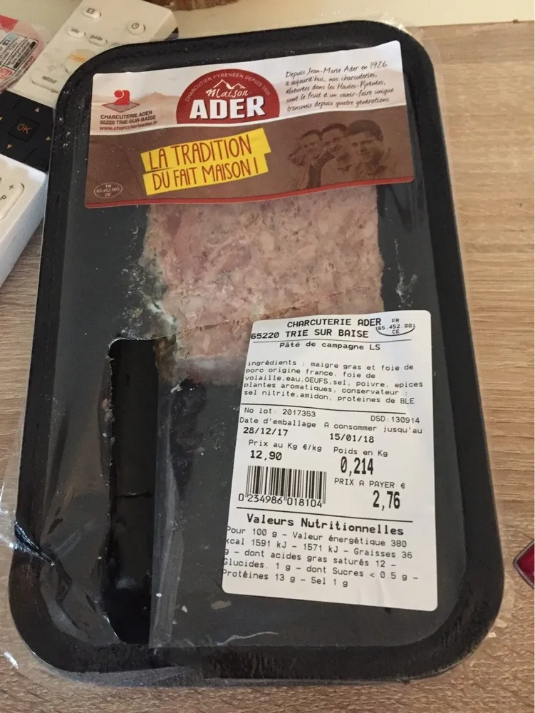 Pâté de campgne