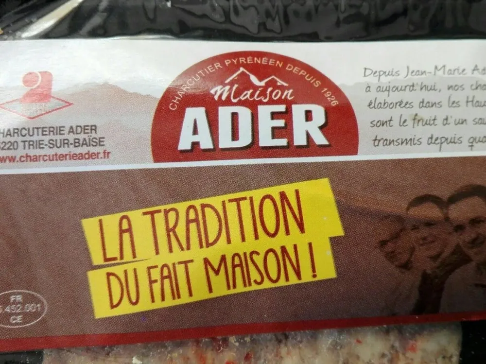 Paté au piment d'espelette