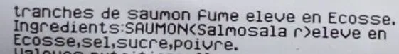 Tranches de saumon fumé ecosse