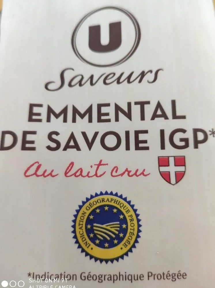 Emmental de Savoie IGP