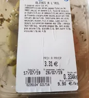 Olive a l'ail