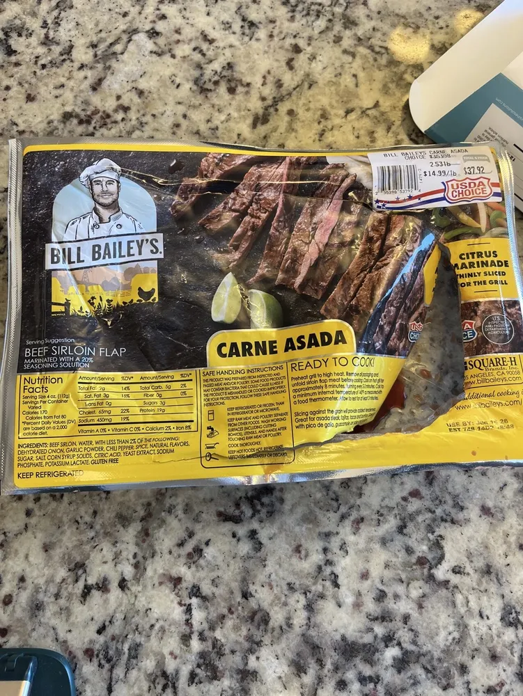 Bill Baileys Carne Asada