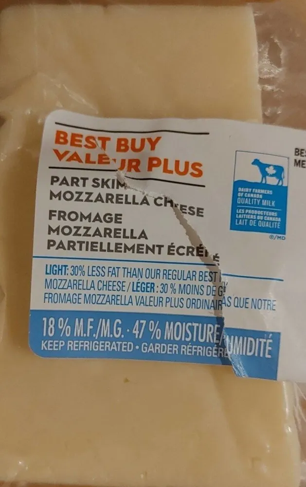 Part Skim Mozzarella Cheese
