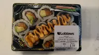 Salmon and shrimp roll