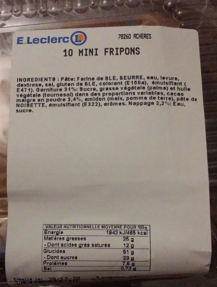 Mini fripons