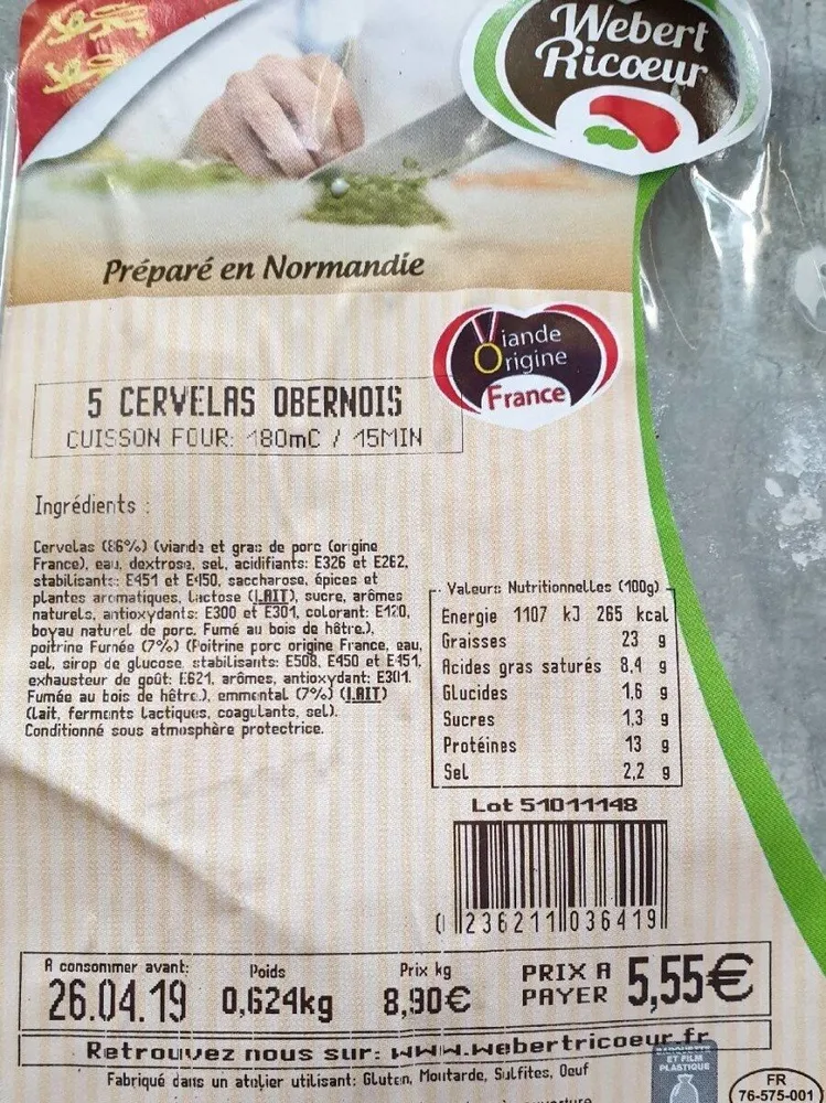 Cervelas obernois