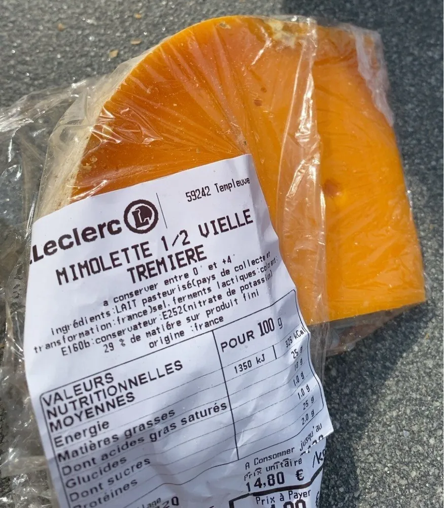 Mimolette 1/2 vieille