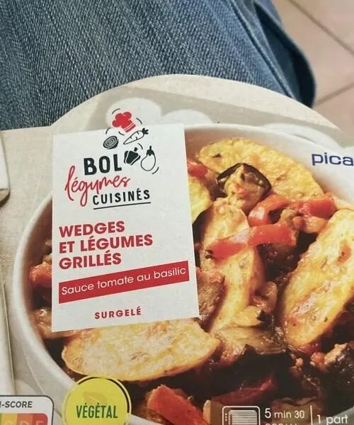 Bol légumes cuisinés