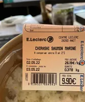 Chirashi  saumon mariné