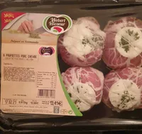 Paupiettes porc chèvre