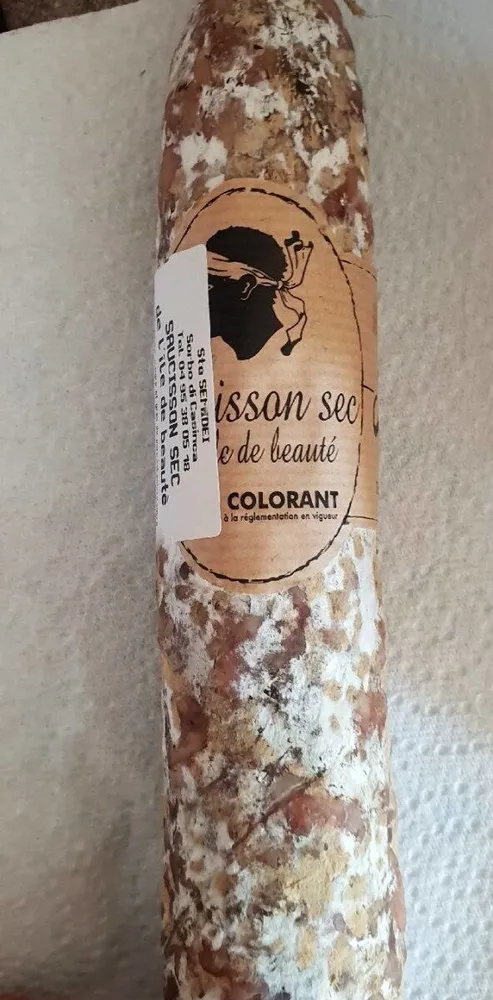 Saucisson sec de l’île de beauté
