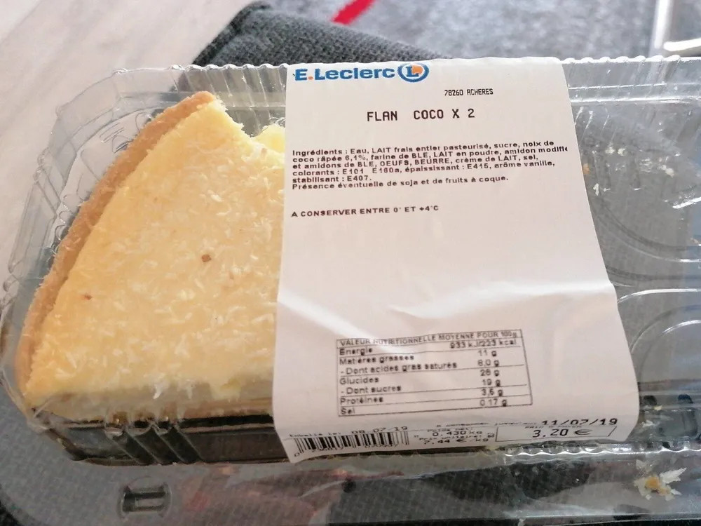 Flan coco