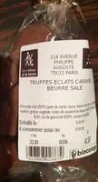Truffes éclats caramel beurre salé