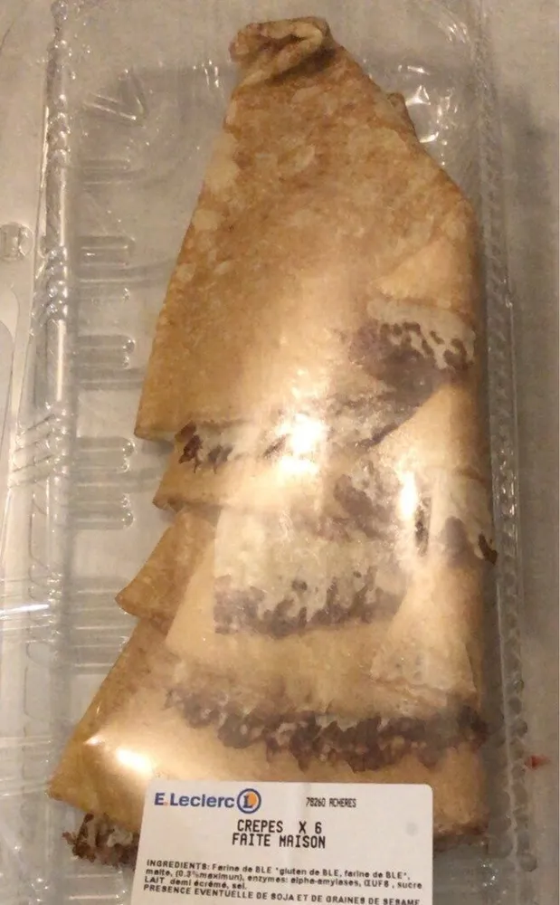 Crepes faites maison