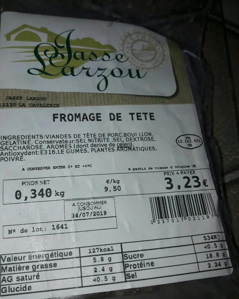 Fromage de tête