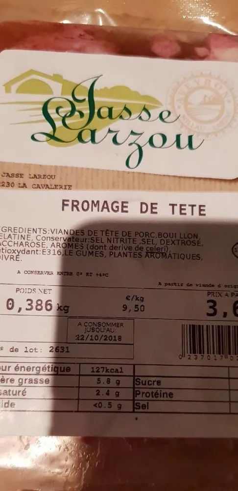 Fromage de tete