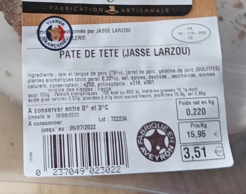 Pâté de tête