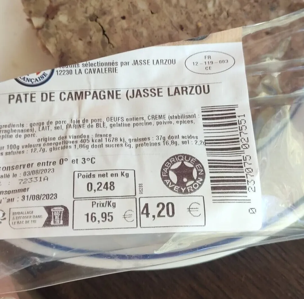 Pate de campagne