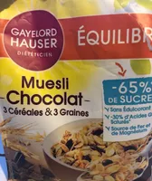 muesli chocolat
