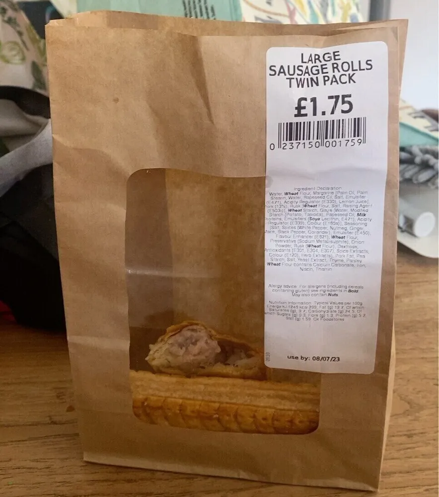 Large sausage roll