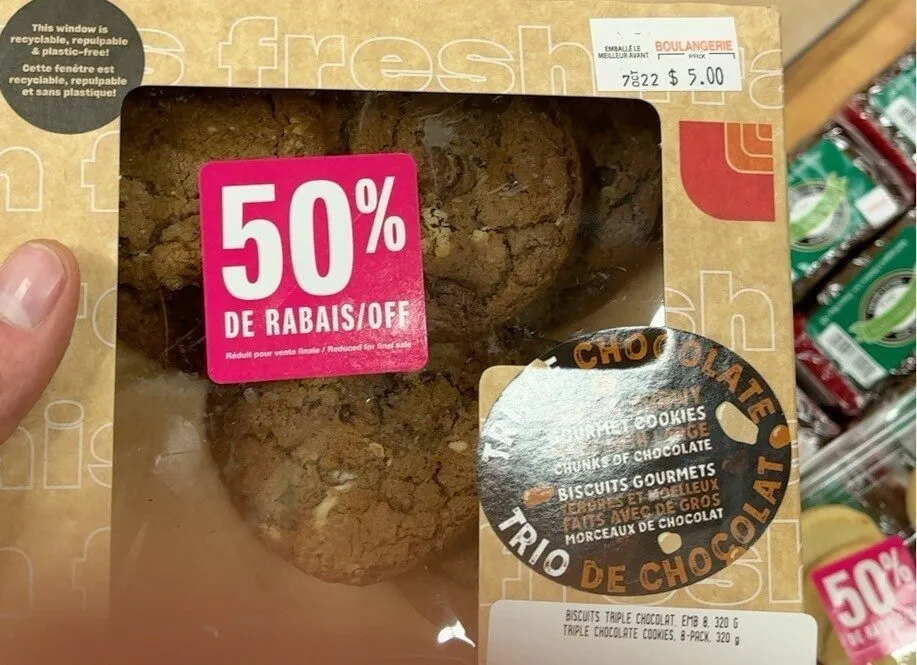 Buscuits triple chocolats