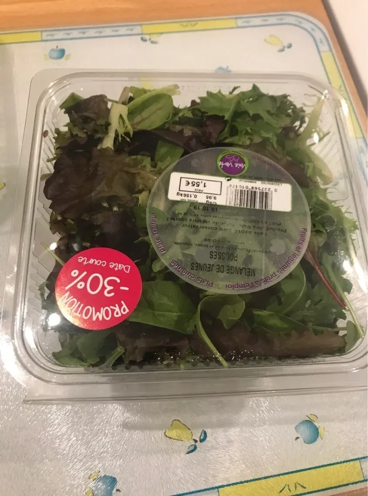 Salade melange jeune pousse