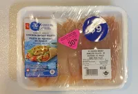 Poitrines de poulet sans peau filet