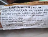 Chorizo sec fort
