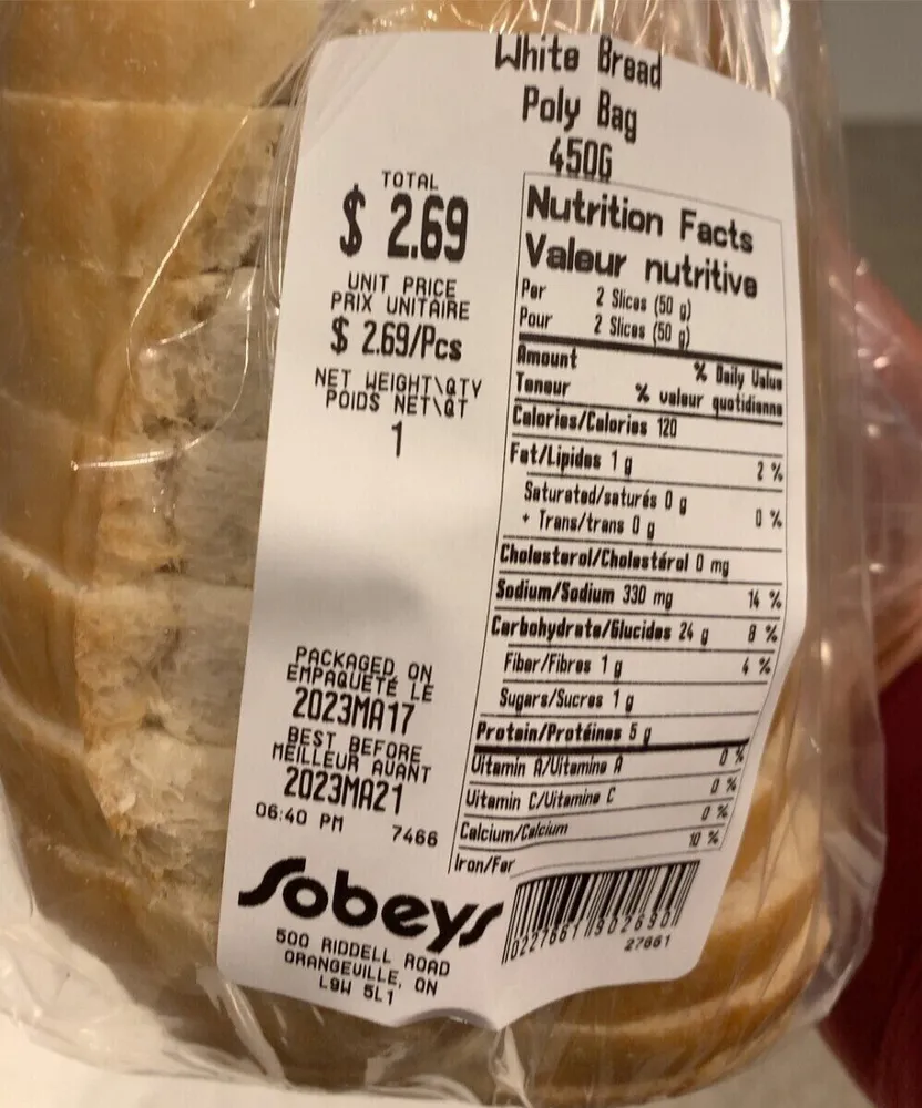White bread