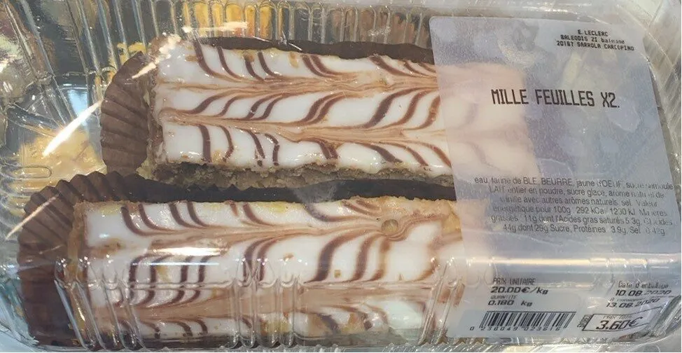 Mille feuilles X2