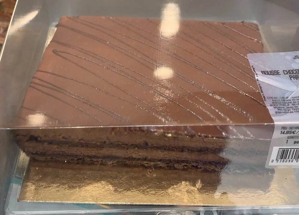 Mousse Chocolat Noir 6 parts