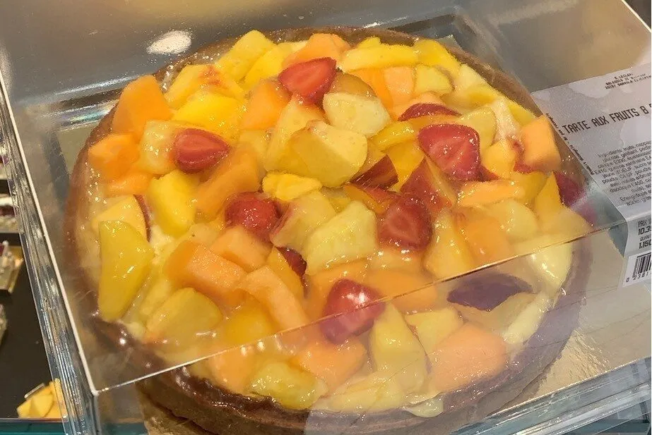 Tarte aux fruits 8 parts