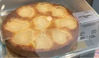 Tarte poire amandes 8 parts