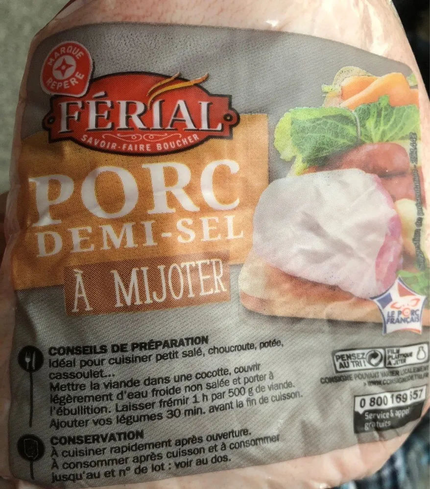 Porc demi-sel