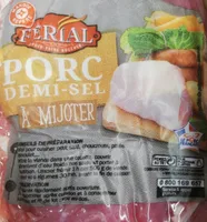 Poitrine de porc demi sel
