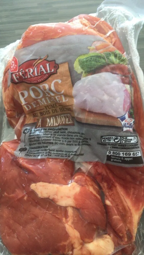 Porc demi sel