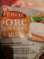 Demi palette de porc demi-sel