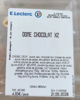 Dôme chocolat